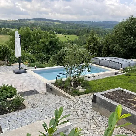 Villa In Moravia With Heated Pool Lazinov